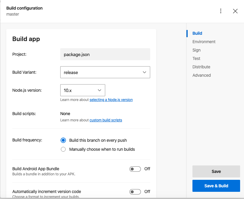 New App Modal