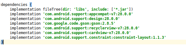 Dependencies