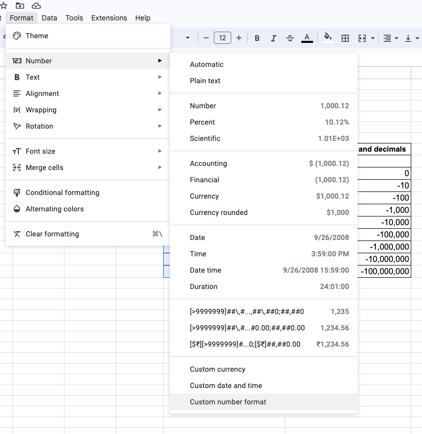 Google Sheet 1