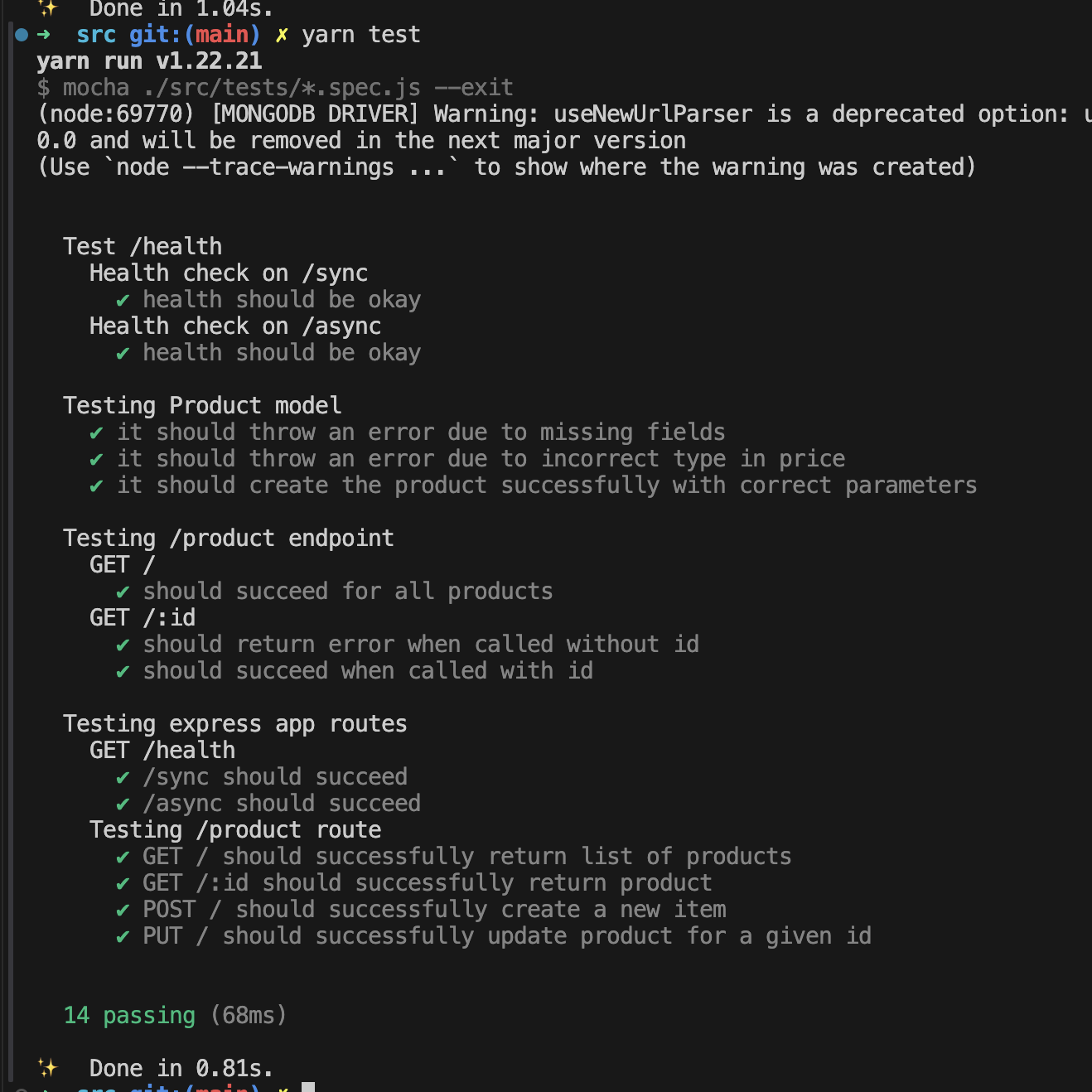 Express Unit Test